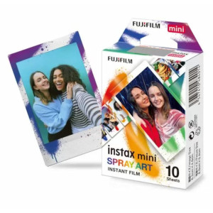 Fujifilm Instax Mini Colorfilm Spray Art (confezione da 1)
