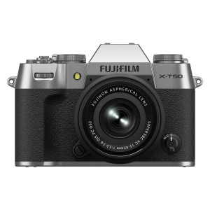 Fujifilm X-T50 +15-45mm Silver Garanzia Ufficiale Fujifilm