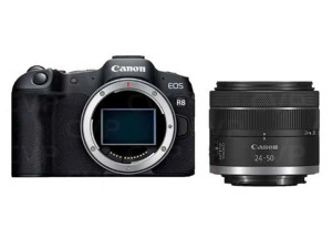 Canon EOS R8 + RF 24-50mm (prezzo €1589 dopo cashback)